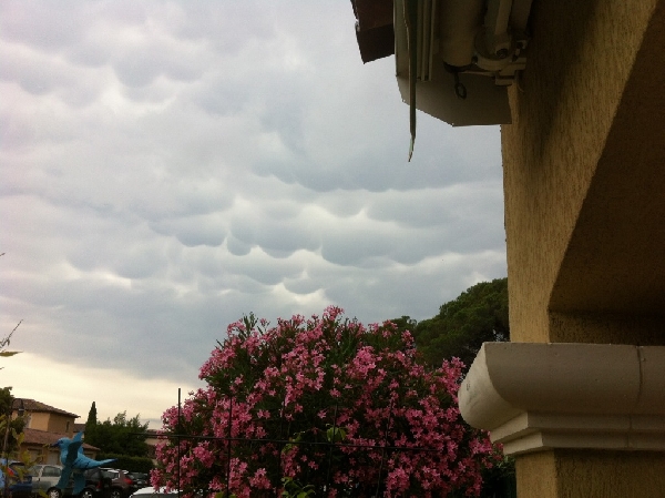 Nuages mammatus à Fréjus le 16 juin 2015 (2)