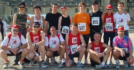 PCaP aux 12,9 km de La Foulée royale de St Germain (78) le 14 juin 2009